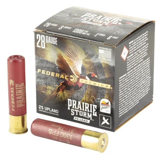 Buy Federal Premium Prairie Storm 28 Gauge 3" 7/8 oz #6 Shot 25/Box online