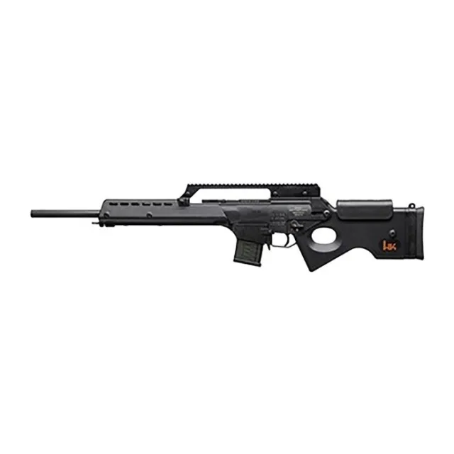 Precision HK SL8 Rifle, .223 Rem, 10rd, 20" Black, Cold-Hammer Forged Barrel, Adjustable Stock, Gas Piston Operation - Heckler & Koch - 223 REMINGTON