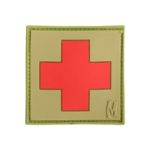 Maxpedition Medic Morale Patch Large Embroidered Velcro Back