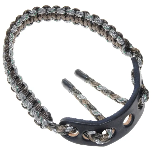 Paradox PBSE CC-48 Custom Cobra Bow Sling Open Woodlot Camo Leather - Paradox