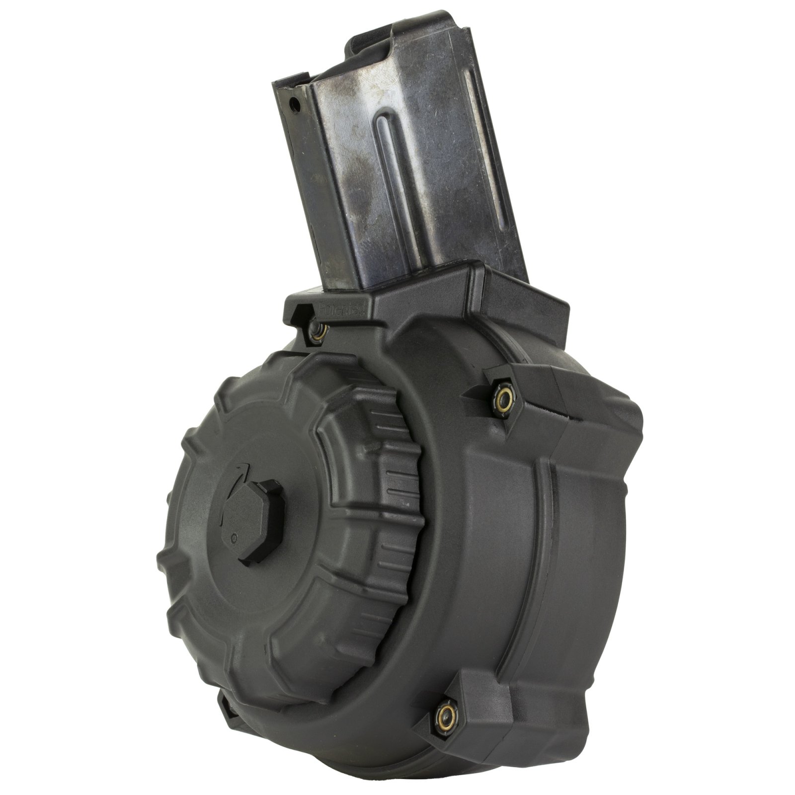ProMag DRM-A101 50-Round Drum Magazine 7.62X39 Polymer Black - ProMag Industries - 7.62X39
