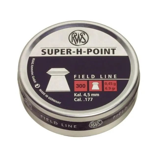 Umarex RWS Super H Point Pellets .177 cal 300/ct - Umarex Usa - .177
