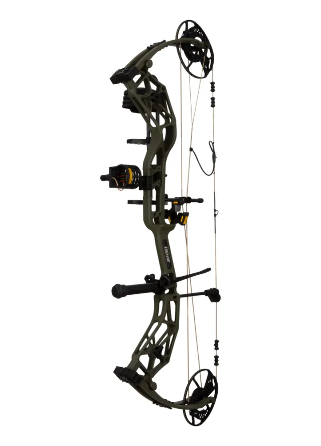 Bear Alaskan XT AV46A731D7R 70 lbs RH 33" Black/Bottomland 335 FPS Package