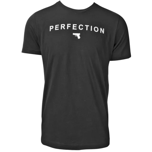 Buy Glock AA75127 Perfection Pistol Black XL Cotton T-Shirt online