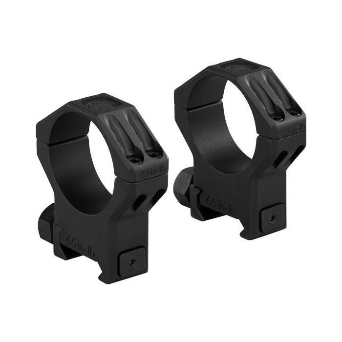 Buy Sig Sauer SOA63003 Alpha 30mm High Rings Aluminum 6061-T6 Black Set of 2 online