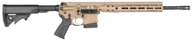 LWRC ICDIR5CK16MLCAC 5.56 NATO 16" FDE Anodized Rifle 10+1 CA Compliant - LWRC International - 5.56X45MM NATO