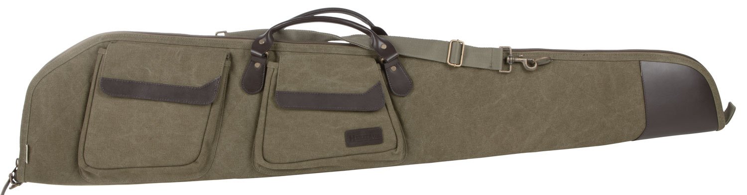 Allen Company 541-48 48 In Olive Cotton Canvas Leather Trim - Allen Company