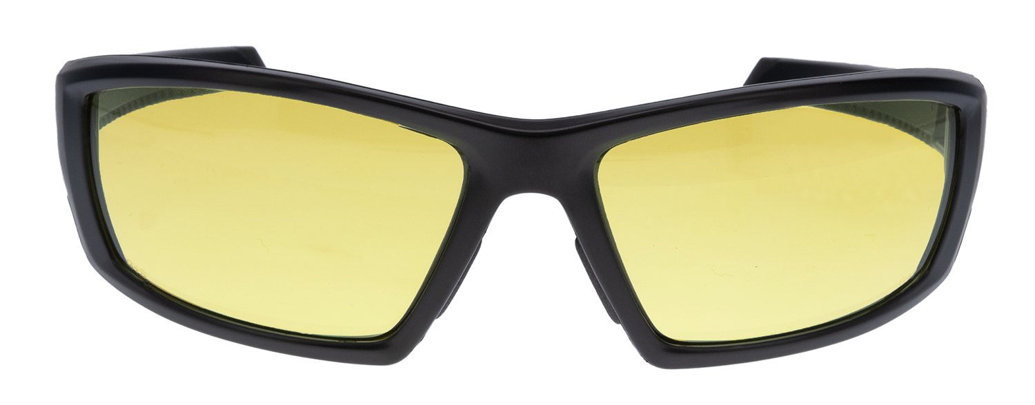 Walker's Ikon Vector Full-Frame Amber Lens Shooting Glasses w/Case - Walker's