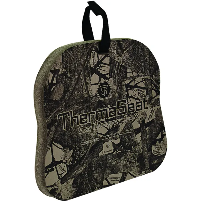 Traditional Seat Grey 1.5 in. Hunting Seat Cushion