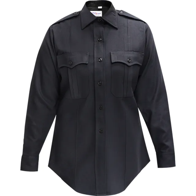 Flying Cross Deluxe Tropical Women's Long Sleeve Shirt 34 Reg