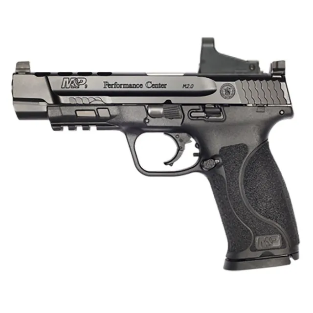 Smith & Wesson M&P Performance Center M2.0 CORE 9mm Luger 5" Ported Barrel 17+1, Black Polymer Frame With Picatinny Acc. Rail, Ported/Optic Cut Armornite Slide, No Manual Safety, Optics Ready - Smith & Wesson - 9 mm Luger for sale at Iron and Lace