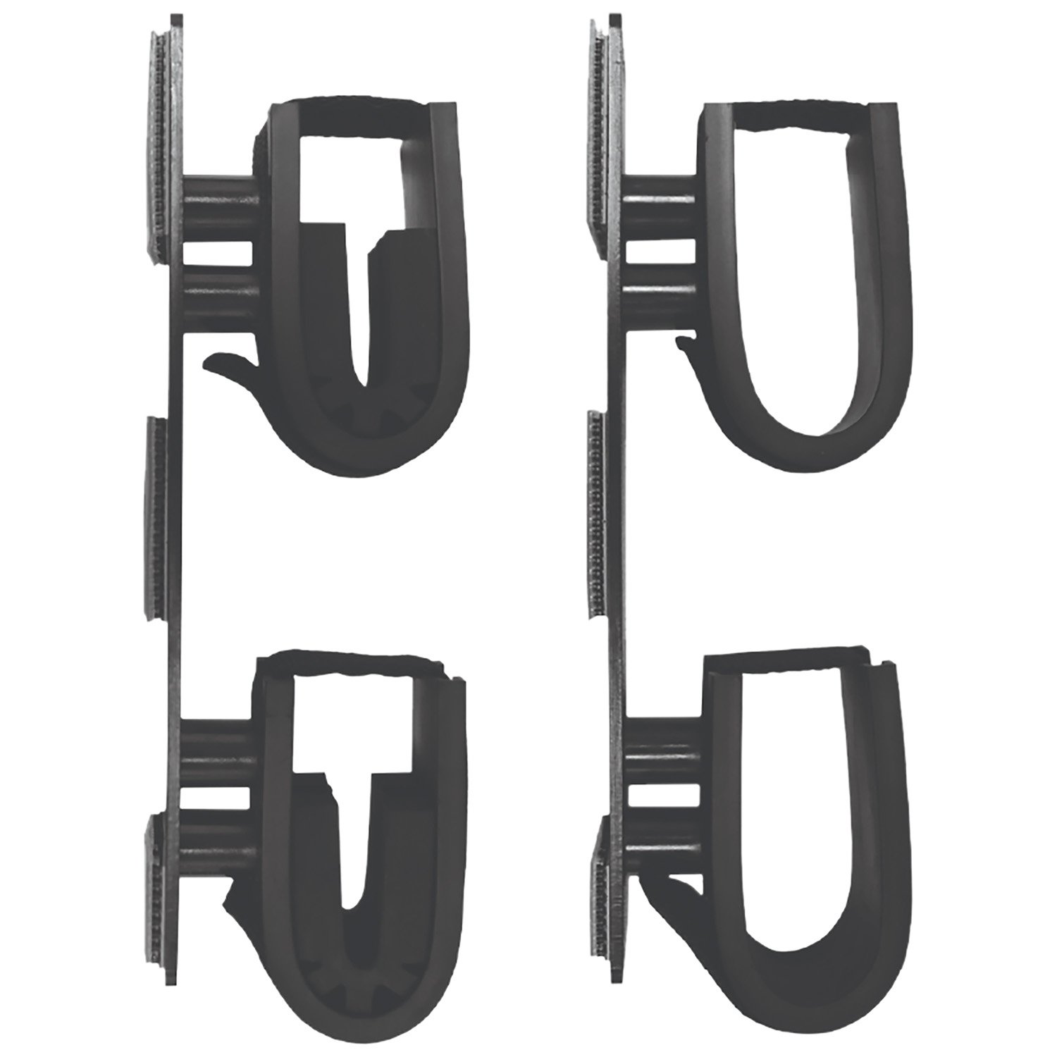 Rugged Suppressors Rugged Gear 10040 Dual-Lock Gun Holder Black 2-Pack - Rugged Suppressors