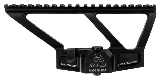 Arsenal SM-23 7.625 In Picatinny 1913 Rail Black Scope Mount - Arsenal