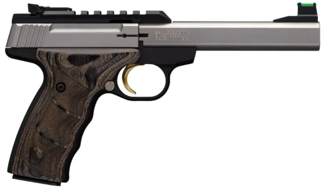 Browning Buck Mark Plus UDX 22 LR 5.5 in Stainless 10 Round Semi-Automatic - Browning - 22 LR