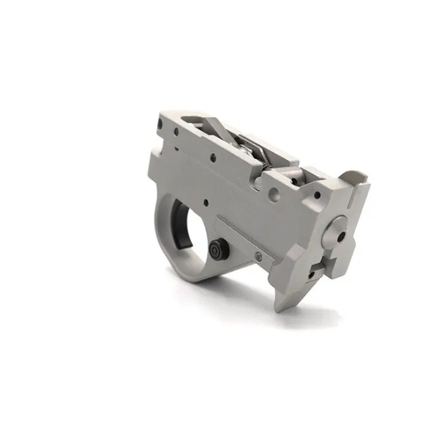 KIDD KIDD-TG2-S-BC-X Silver Black Two Stage Trigger