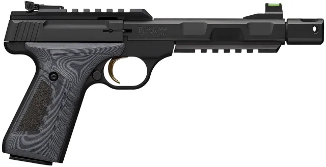 Browning 051598490 Buck Mark Contour Pro 22 LR 4.40" 10+1 Black G10 - Browning - 22 LR