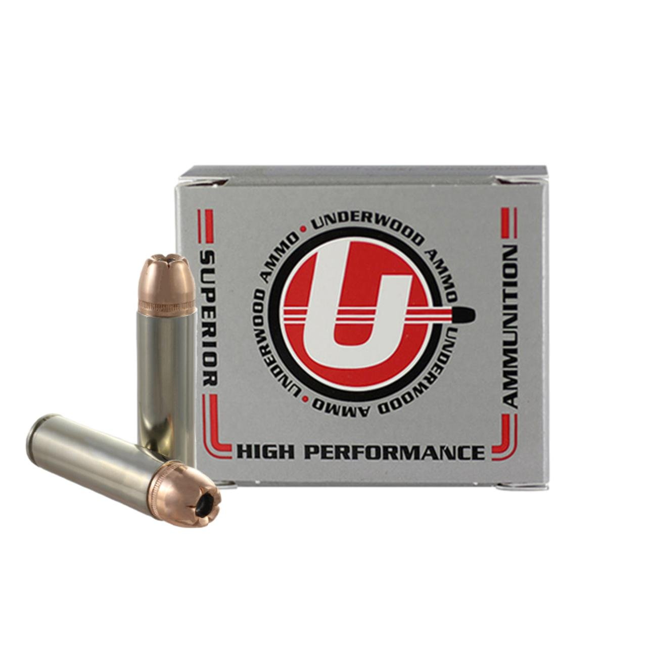 Underwood 926 .500 Auto Max 350gr JHP Ammo 2300fps 20 Rounds - Underwood Ammo - .429 Desert Eagle