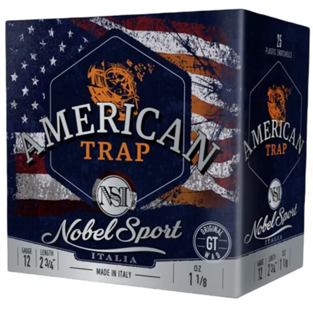 Buy Noble Sport Target Trap Shotshells 12 ga 2-3/4 1-1/8 oz 1200 fps #7.5 25/ct online