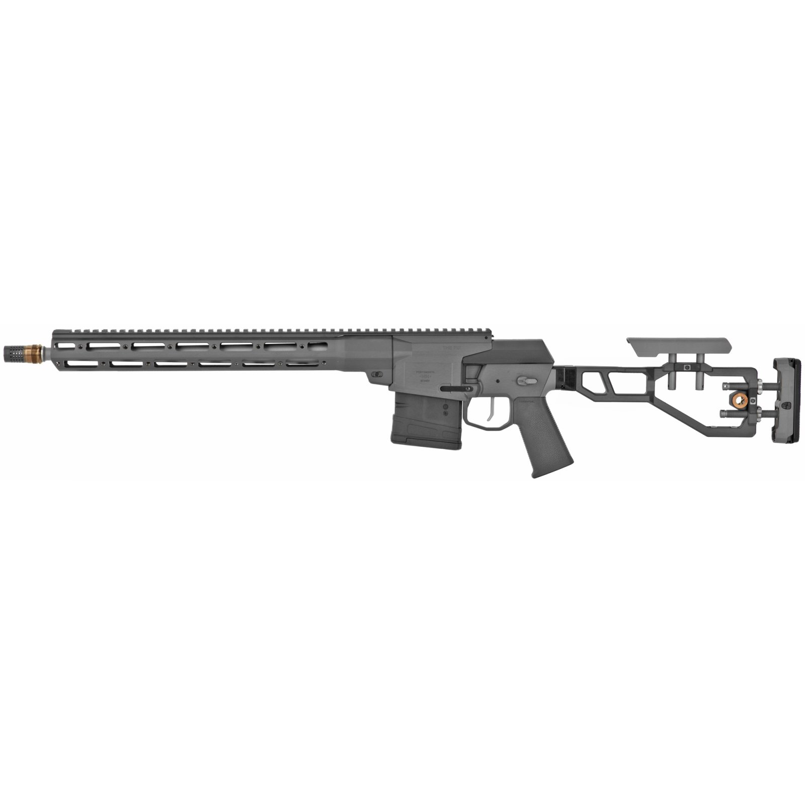 Q LLC FIX6516INGRY The Fix 6.5 Creedmoor 10+1 16" Lightweight Threaded - Q LLC - 6.5 Creedmoor