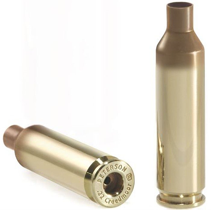 Buy Peterson 40026-R 22 Creedmoor Large Primer Brass Unprimed Cases 50-Pack online