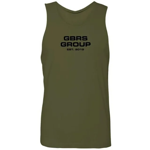 GBRS Group TT-GRNBLK-INS25-L Anniversary Instructor Tank Large Olive