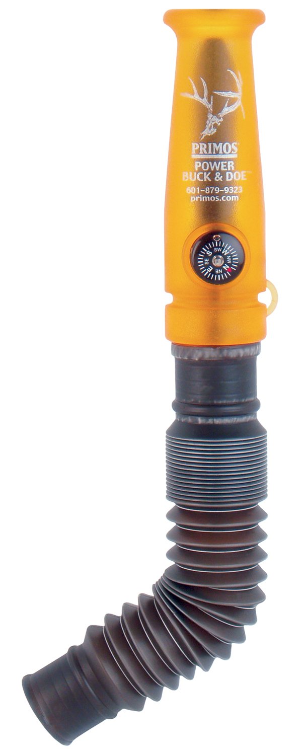 Primos 729 Power Grunter Call Single Double Reed Black Gold Plastic - Primos