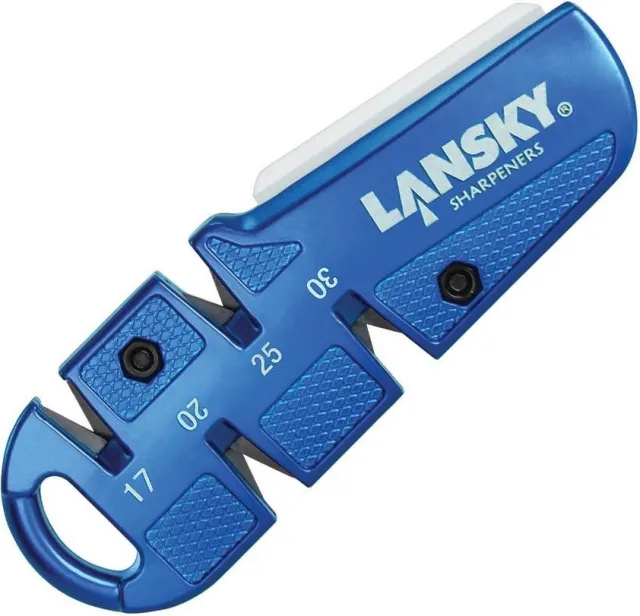 Lansky Quadsharp Sharpener QSHARP, 17-30 deg Angles, Ceramic Benchstone - Lansky for sale at Smoke Wagon Firearms