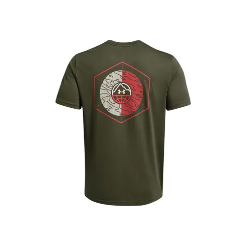 Under Armour Men's Outdoor Cube Short Sleeve Tee XL UA Logo