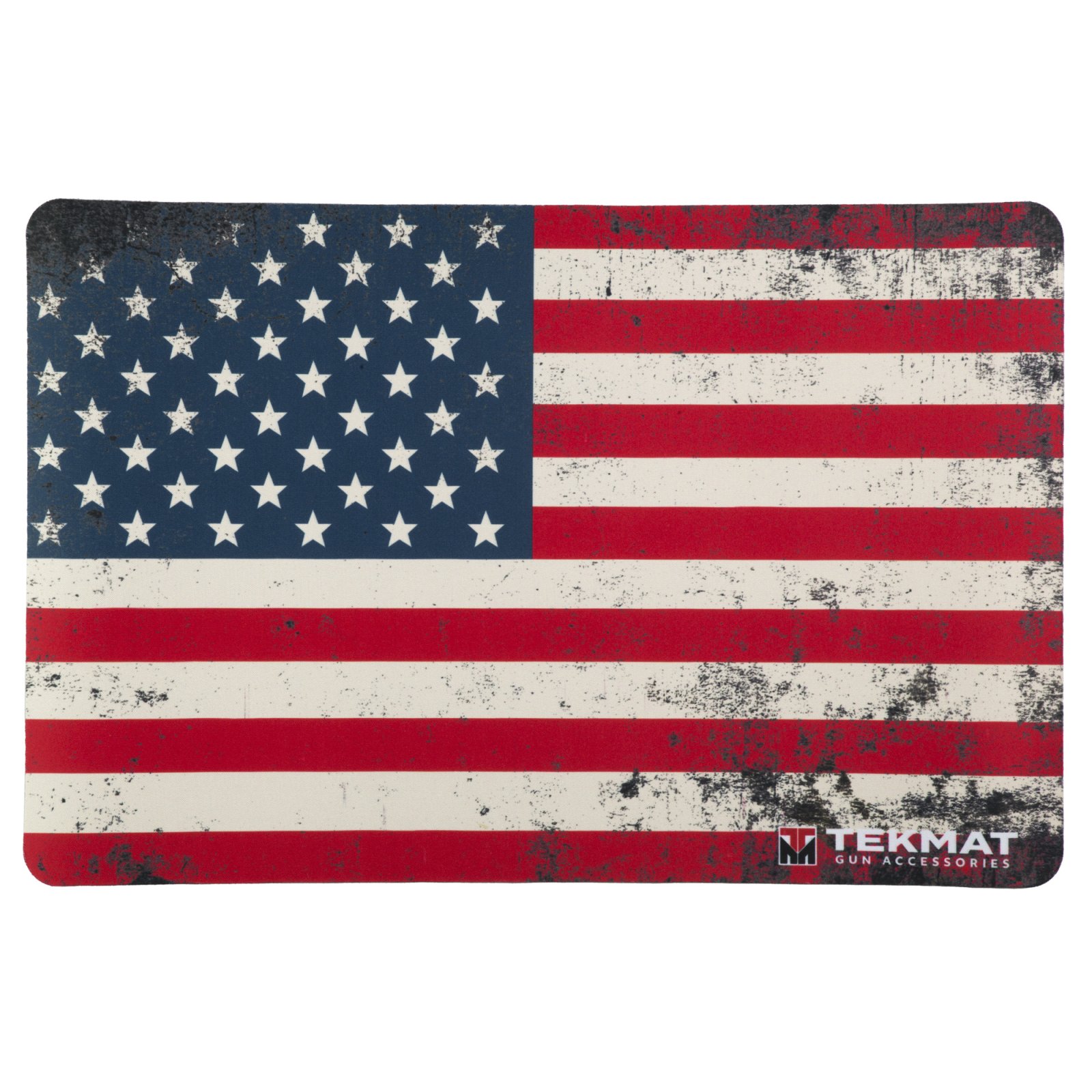 Buy TekMat TEK-R17-USFLAG-01 Old Glory Cleaning Mat 11x17 Rubber Red/White/Blue online