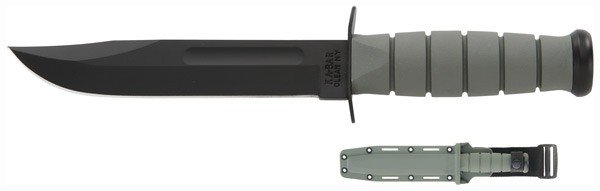 Buy KA-BAR 5011 Fighting/Utility Knife 7" with Plastic Sheath F-Green online