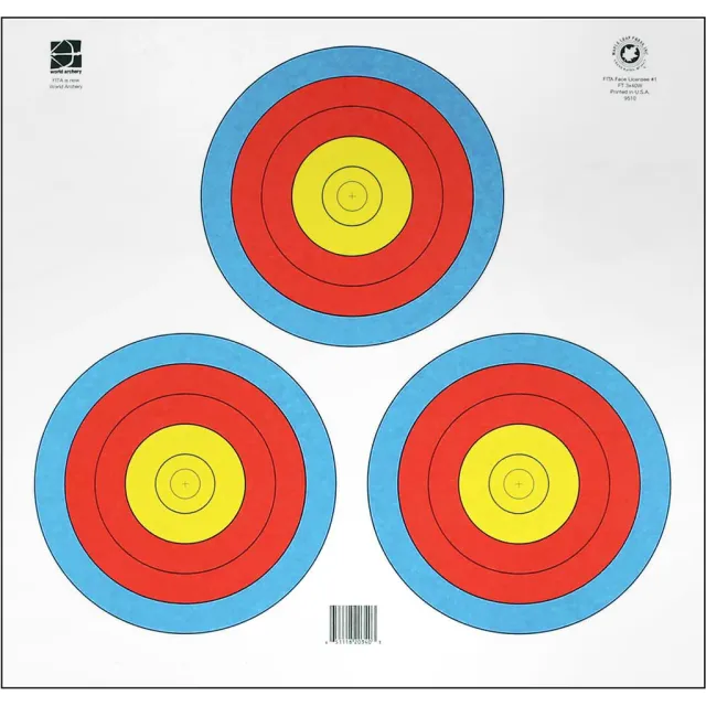 Maple Leaf WA 3 Spot Triange Target 25 pk. - Maple Leaf Press