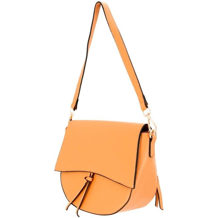 Cameleon 49629 Zoey Concealed Carry Purse, Apricot, Genuine Leather - Rugged Rare