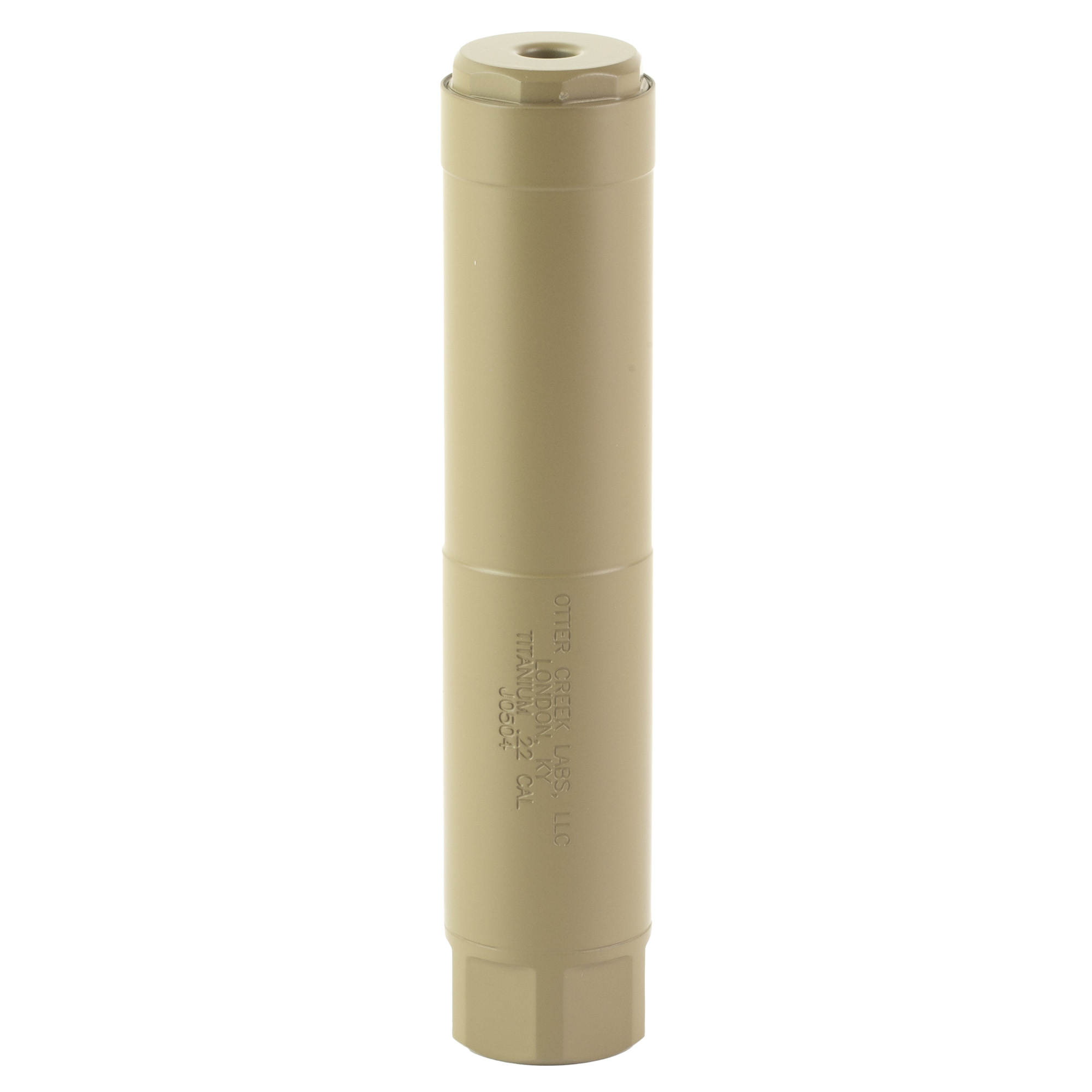 Otter Creek Titanium 22 LR Suppressor FDE Silencer TI22FDE - Otter Creek Labs - 22 LR