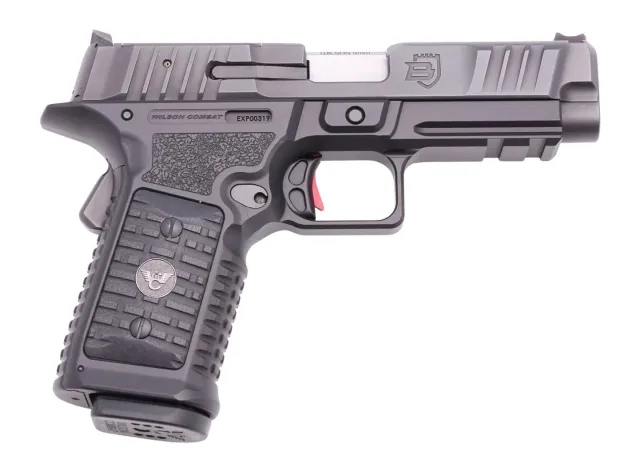 Wilson Combat BulWark OR Handgun 9mm Luger 15rd Magazine 4 Barrel Black - Wilson Combat - 9mm