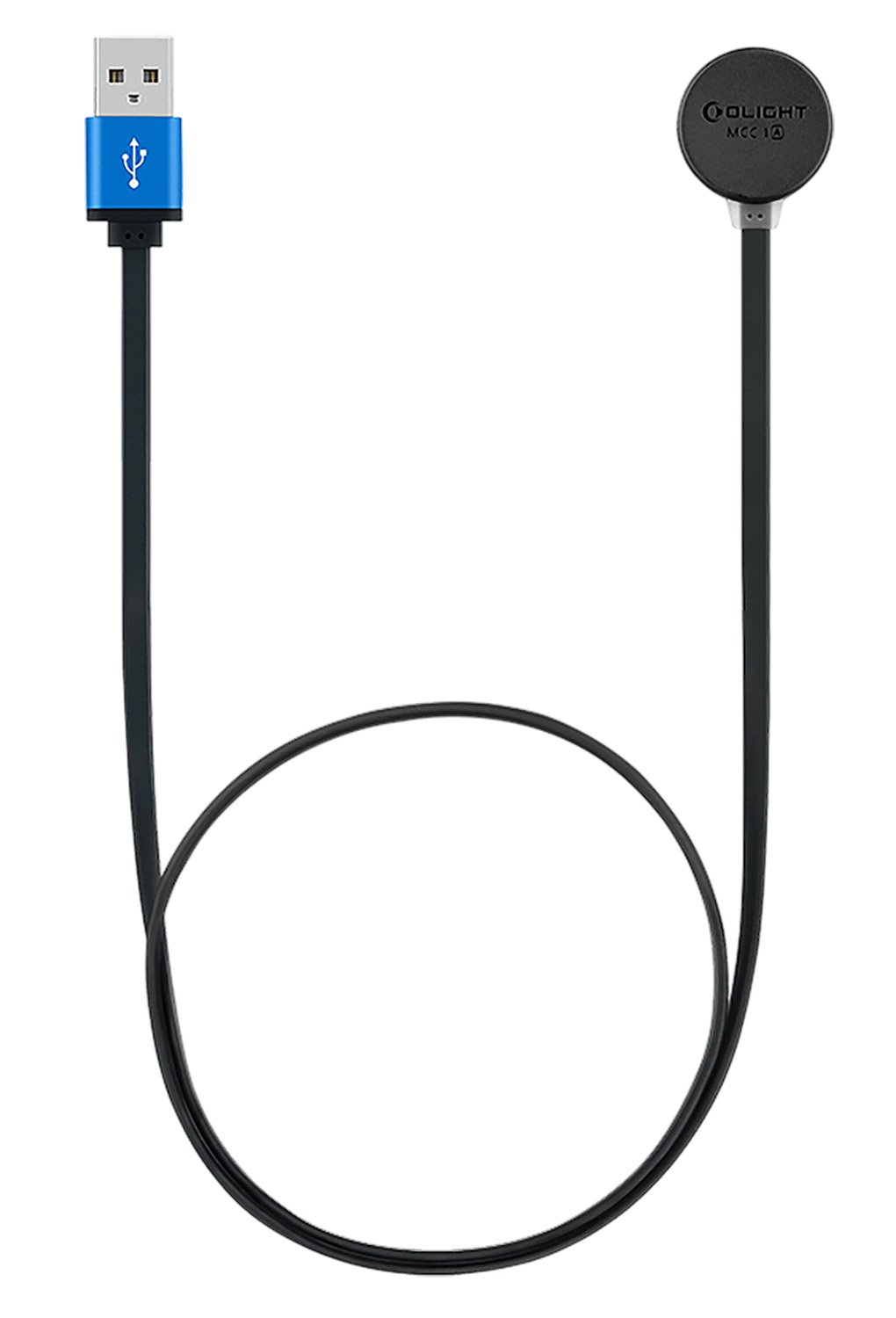Olightstore Usa Inc MCC-1ABLACK MCC1A Charging Cable Black For S1RII/S2RII Baton3/Pro Perun - OLIGHT