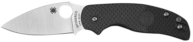 Spyderco C123PBK Sage 5 Black FRN Compression Lock Knife - Spyderco