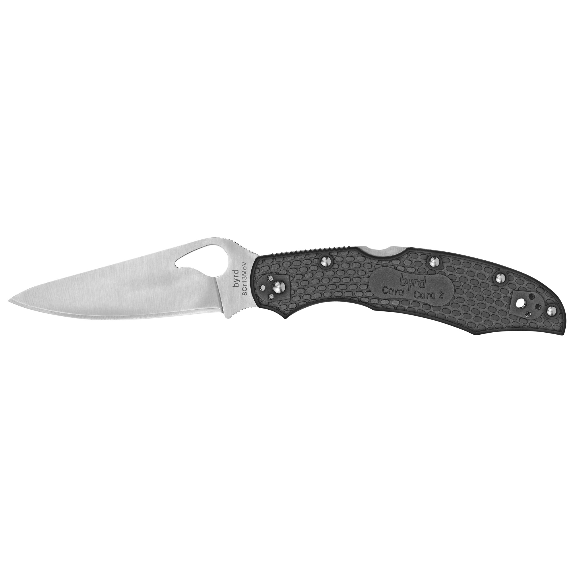 Buy Spyderco BY03PBK2 Byrd Cara Cara 2 Lightweight 3.75" Folding Knife Black online
