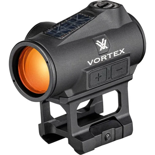 Vortex CF2-RD2-SLR Crossfire II 2 MOA Solar Red Dot Black