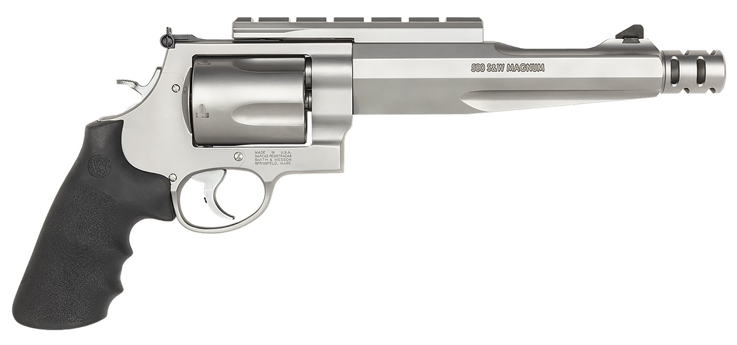 Smith & Wesson Model 500 500 S&W Magnum 7.5 in Stainless Steel 5rd SA/DA - SMITH & WESSON - 500 S&W