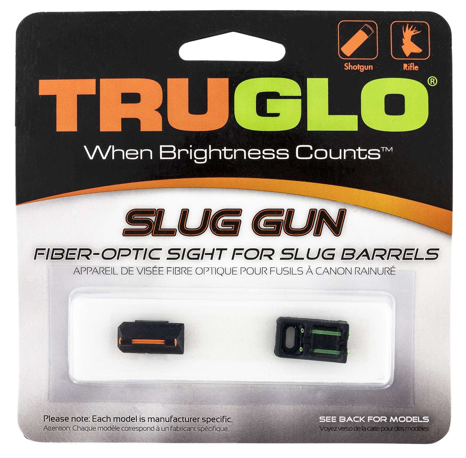 TruGlo TG961R Slug Gun Night Sight Remington Shotgun - TRU Ball