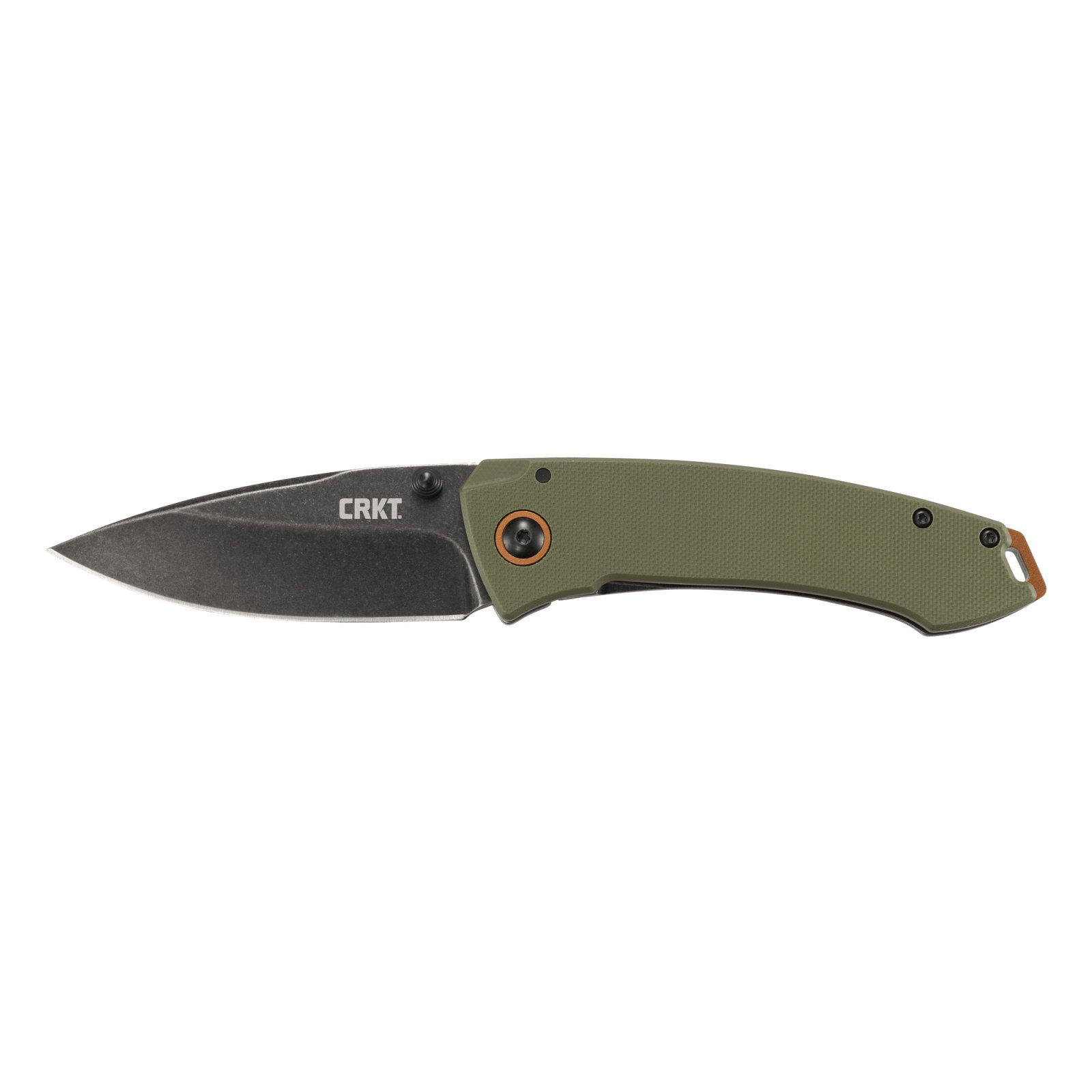 CRKT 2520 Tuna 3.22" Folding Knife Stonewashed 8Cr14MoV Blade G10 Handle