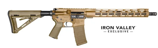 Diamondback DB174AK041 5.56 NATO DB15 5.56 16" MLOK Brnze Pmag 30rd IVS - Diamondback - 5.56 NATO for sale at Gun Club HQ