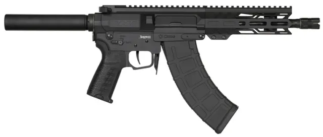 CMMG 76A470FAB Banshee MK47 7.62x39mm 8" Barrel, Armor Black