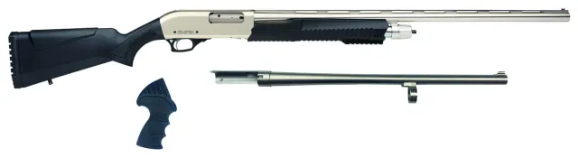 Buy Rock Island MR25P101MC 12 Gauge 18.5 in Pump Action Chrome 5 Rounds online