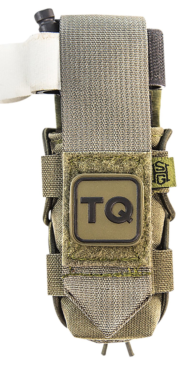 Buy High Speed Gear 11TQ00OD TACO Tourniquet Pouch OD Green Nylon MOLLE online