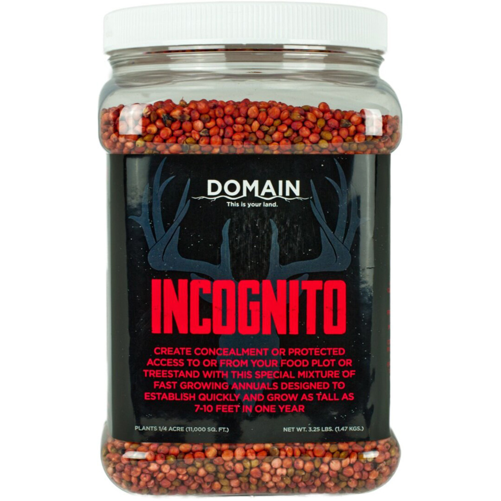 Domain Incognito Seed FP325 3.25 lbs 1/4 Acre Sorghum & Egyptian Wheat Mix - Domain
