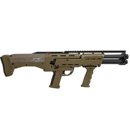 Standard Manufacturing DP12FDECA DP-12 Double 12ga Pump Action 10rd FDE