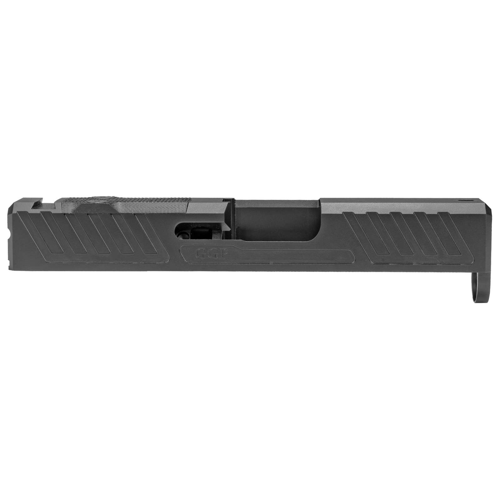 Grey Ghost Precision GGP-SPG43-V1 Stripped Slide Glock 43 DLC Black - Grey Ghost Gear