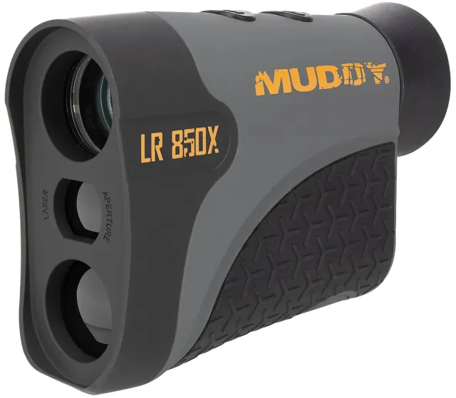 Muddy Outdoors MUDLR850X 850yd 6x26mm HD Black Rubber Armor Rangefinder - Muddy Outdoors - 26MM