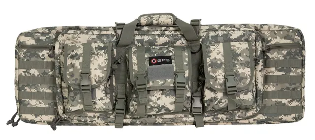Buy GPS DRC36ACU Double Rifle Case 36In A-TACS AU 600D Polyester MOLLE online